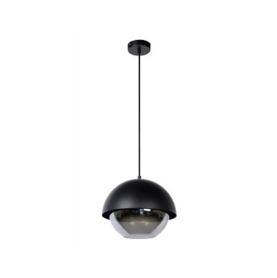Lucide COOPER - Hanglamp - Ø 30 cm - 1xE27 - Zwart