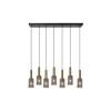 Lucide CORALIE - Hanglamp - 7xE27 - Mat Goud / Messing