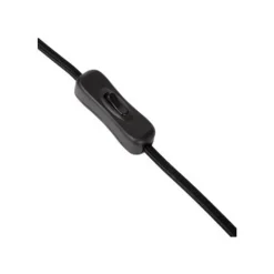 Lucide CORDULLE Tafellamp-Zwart-1xE27-40W-Papier