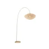 Lucide CORINA Booglamp-Beige-1xE27-40W-Polyes.