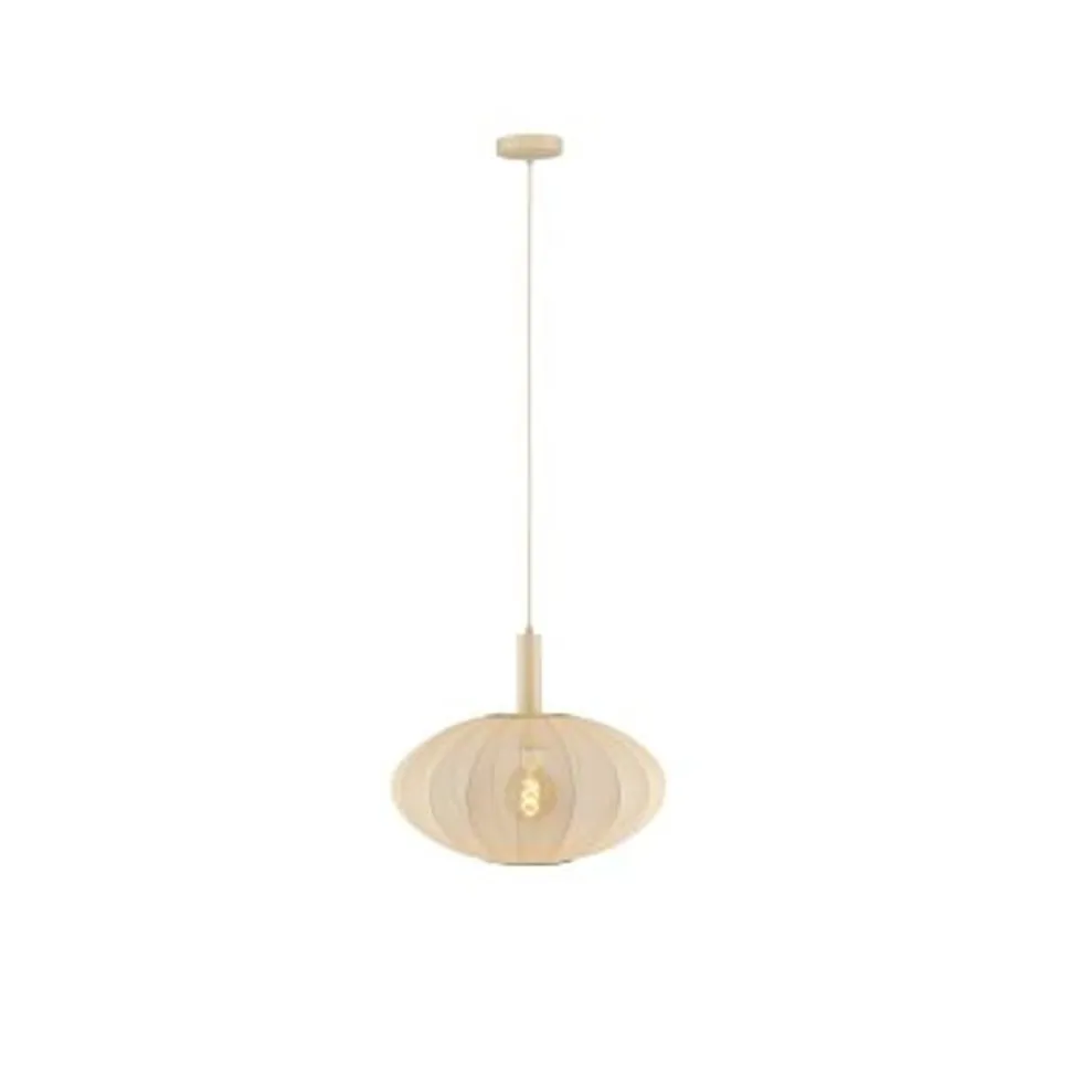 Lucide CORINA Hanglamp-Beige-Ø50-1xE27-40W-Polyes.