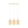 Lucide CORINA Hanglamp-Beige-3xE27-40W-Polyes.