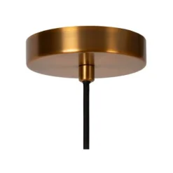 Lucide CORINA Hanglamp-Zwart-Ø50-1xE27-40W-Polyes.