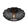Lucide CORINA Plafonnière-Zwart-Ø40-1xE27-40W-Polyes.