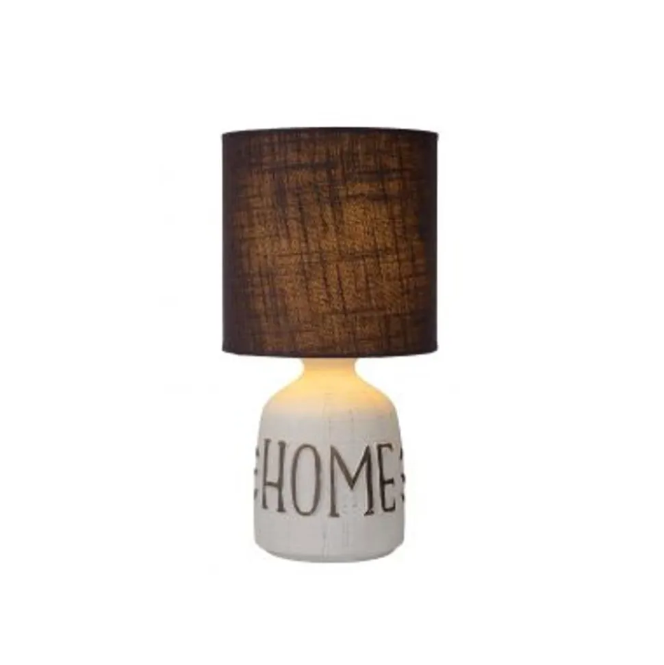 Lucide COSBY - Tafellamp - Ø 16,5 cm - 1xE14 - Wit