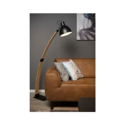 Lucide CURF - Leeslamp - 1xE27 - Zwart