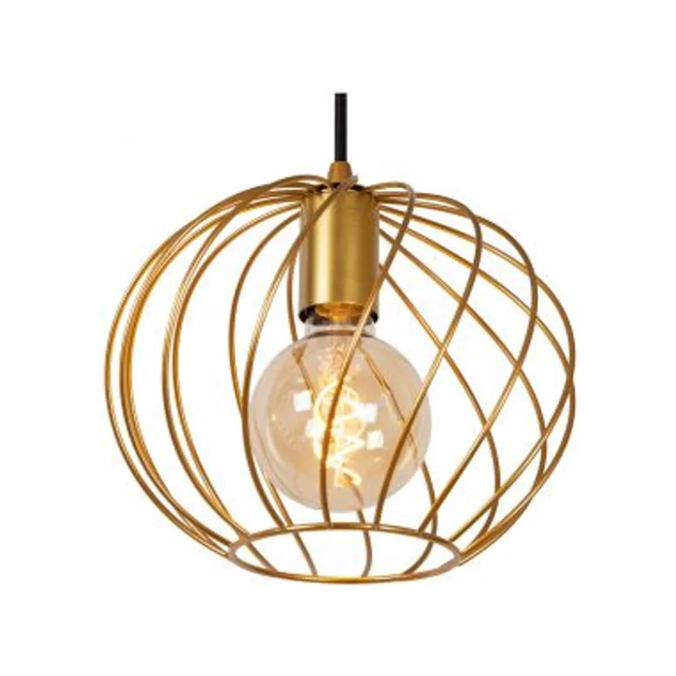 Lucide DANZA Hanglamp-Mat Go.-3xE27-40W-Metaal