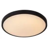 Lucide DASHER Plafonnière Badk.-Zwart-Ø41-LED-24W-2700K