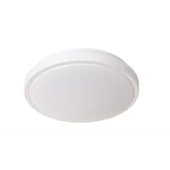 Lucide DASHER Plafonnière Badk.-Wit-Ø29,3-LED-12W-2700K