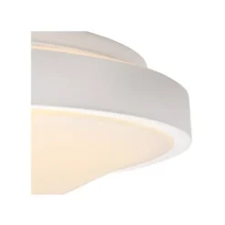 Lucide DASHER Plafonnière Badk.-Wit-Ø29,3-LED-12W-2700K