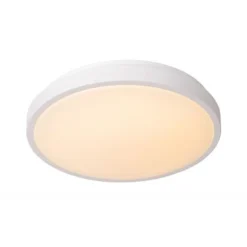 Lucide DASHER Plafonnière Badk.-Wit-Ø34,8-LED-18W-2700K