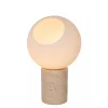 Lucide DAVIN Tafellamp-Opaal-1xE27-40W-Glas