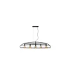 Lucide DIKRA Hanglamp-Zwart-5xE27-60W-Metaal