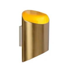 Lucide DILETTA Wandlamp-Mat Go.-1xG9-40W-Alumin.