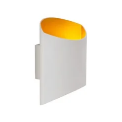 Lucide DILETTA Wandlamp-Wit-1xG9-40W-Alumin.