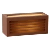Lucide DIMO - Wandlamp Buiten - 1xE27 - IP54 - Roest bruin