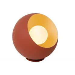 Lucide DOREDOS Tafellamp-Terrac.-Ø20-1xE27-40W-Metaal