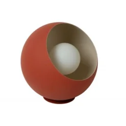 Lucide DOREDOS Tafellamp-Terrac.-Ø20-1xE27-40W-Metaal