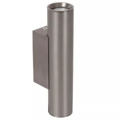 Lucide DUPLA - Wandspot / Wandlamp - 2xGU10 (MR11) - Grijs ijzer