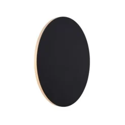 Lucide EKLYPS LED - Wandlamp - Ø 25 cm - LED - 1x9W 3000K - Zwart Lucide