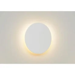 Lucide EKLYPS LED - Wandlamp - Ø 15 cm - LED - 1x7W 3000K - Wit Lucide