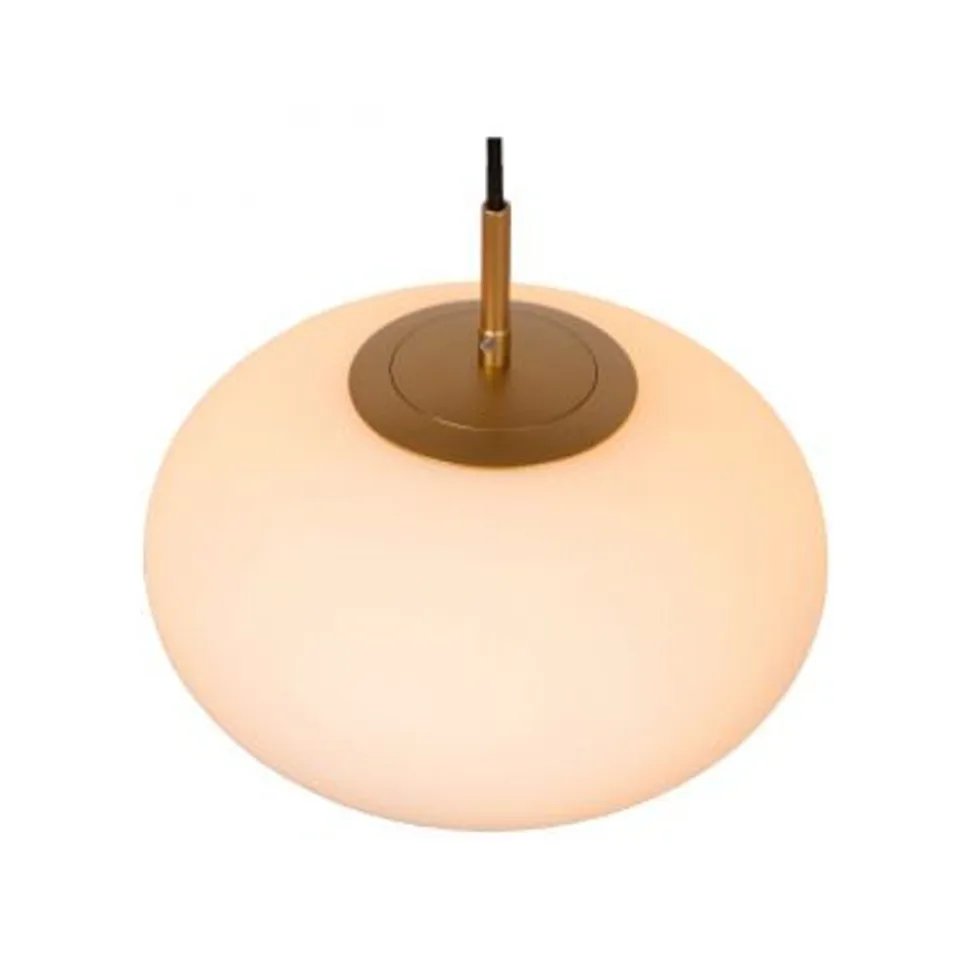 Lucide ELYSEE Hanglamp-Opaal-Ø55-3xE27-40W-Glas