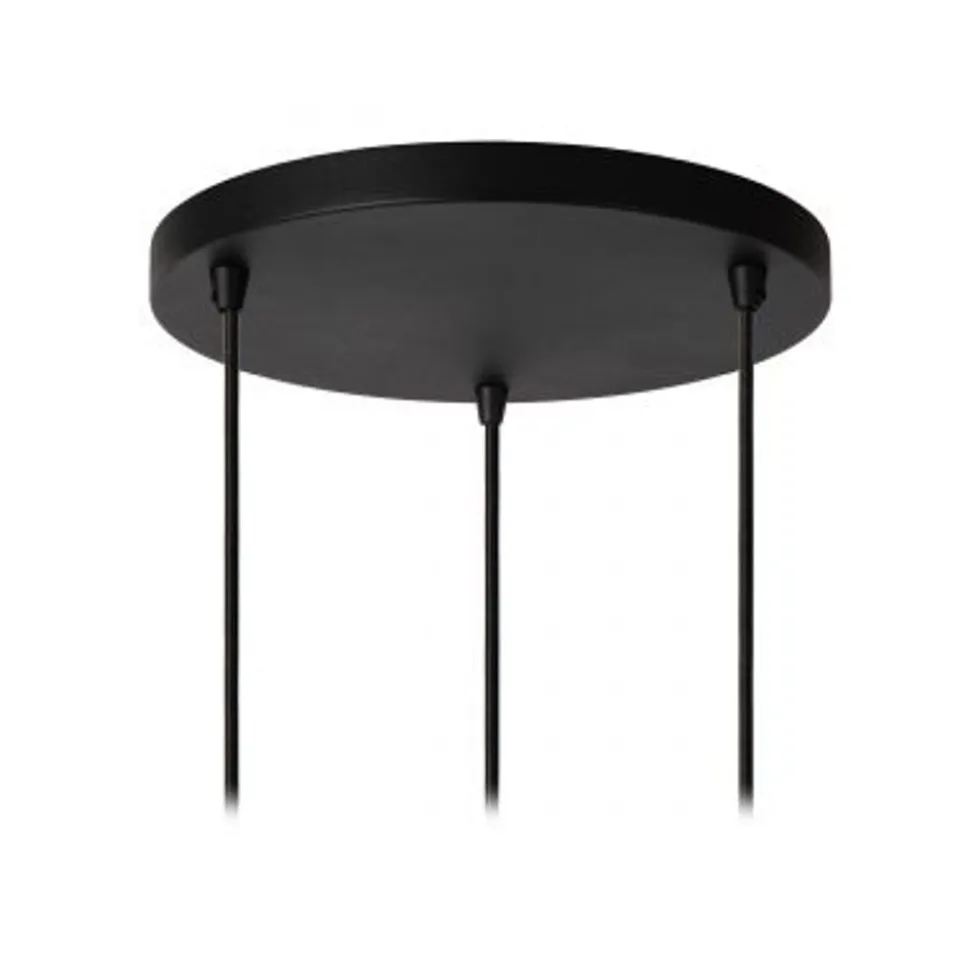 Lucide ELYSEE Hanglamp-Opaal-Ø55-3xE27-40W-Glas