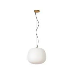 Lucide ELYSEE Hanglamp-Opaal-Ø38-1xE27-40W-Glas