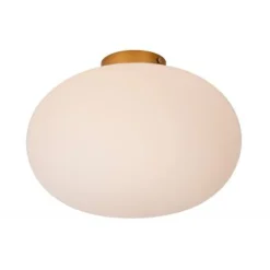 Lucide ELYSEE Plafonnière-Opaal-Ø38-1xE27-40W-Glas