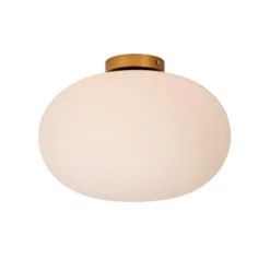 Lucide ELYSEE Plafonnière-Opaal-Ø38-1xE27-40W-Glas