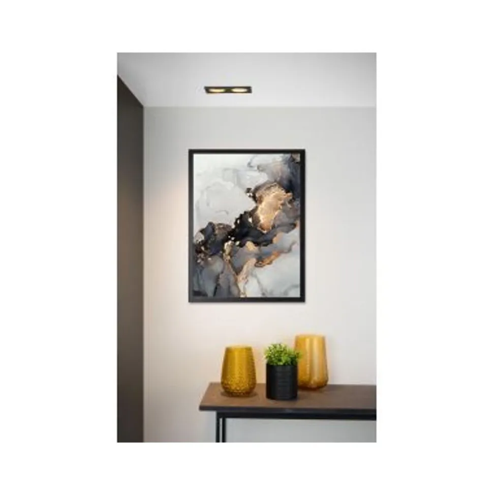 Lucide EMBED - Inbouwspot - 2xGU10 - Zwart Lucide