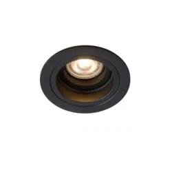 Lucide EMBED - Inbouwspot - Ø 9,1 cm - 1xGU10 - Zwart Lucide