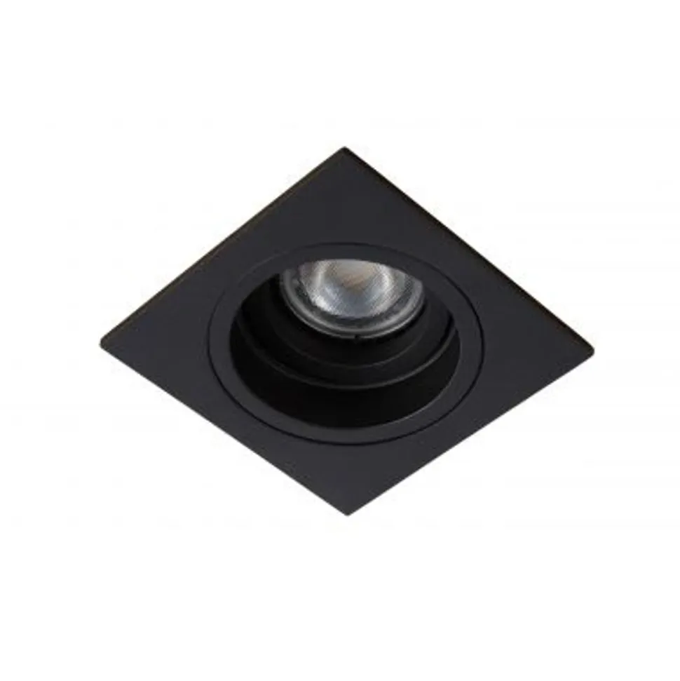 Lucide EMBED - Inbouwspot - 1xGU10 - Zwart Lucide