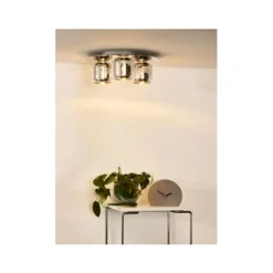 Lucide ERYN - Plafonnière - Ø 38 cm - 3xG9 - Chroom Lucide