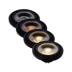 Lucide ES111 - Led lamp - Ø 11 cm - LED Dim to warm - GU10 - 1x12W 2200K/3000K - Zwart