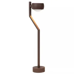 Lucide ESTAL - Sokkellamp - LED - 1x9W 2700K - IP54 - Roest bruin