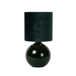 Lucide ESTERAD Tafellamp-Groen-1xE14-60W-Glas