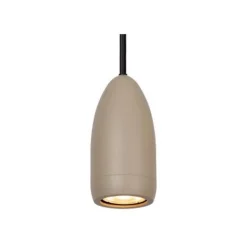 Lucide EVORA Hanglamp-Taupe-Ø10-1xGU10-35W-Metaal
