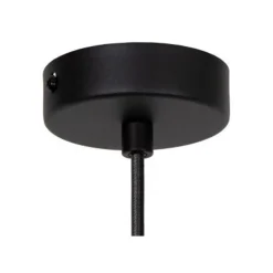 Lucide EVORA Hanglamp-Zwart-Ø10-1xGU10-35W-Metaal
