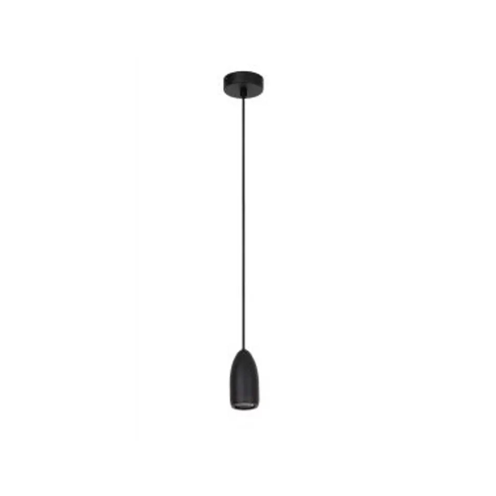 Lucide EVORA Hanglamp-Zwart-Ø10-1xGU10-35W-Metaal