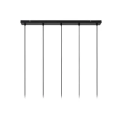 Lucide EVORA Hanglamp-Zwart-Ø10-5xGU10-35W-Metaal