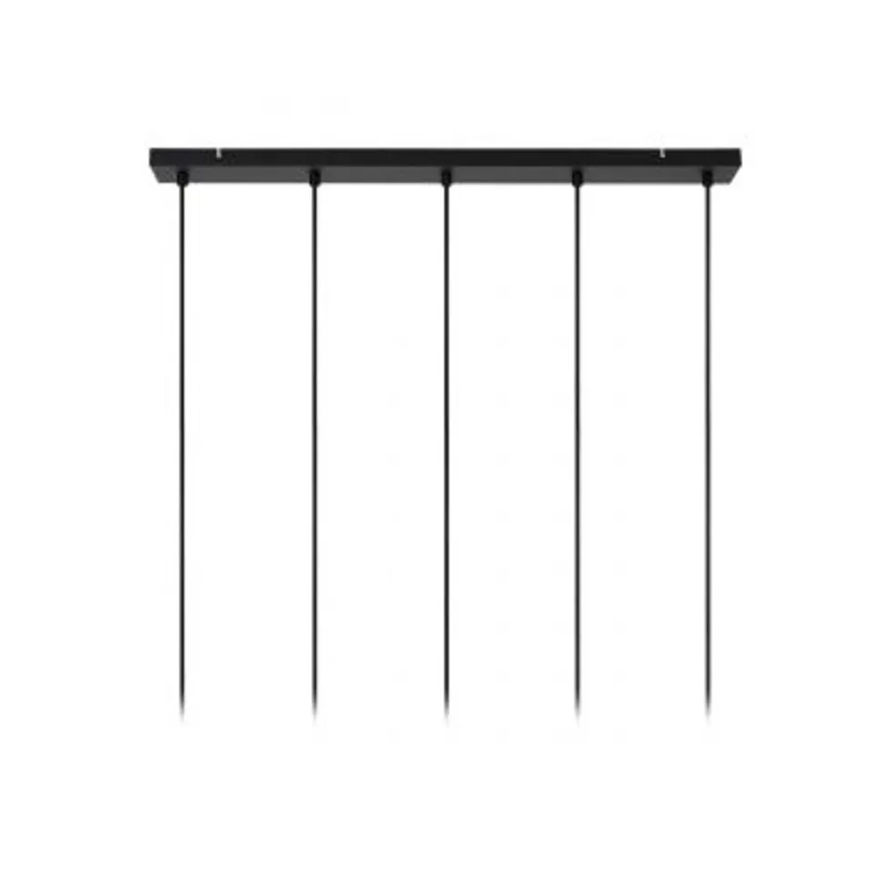 Lucide EVORA Hanglamp-Zwart-Ø10-5xGU10-35W-Metaal