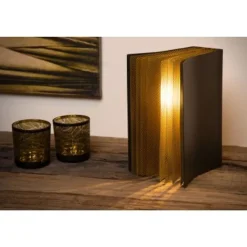 Lucide EXTRAVAGANZA LIVRET - Tafellamp - 1xE14 - Zwart