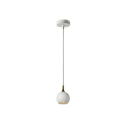 Lucide FAVORI - Hanglamp - Ø 9 cm - 1xGU10 - Wit