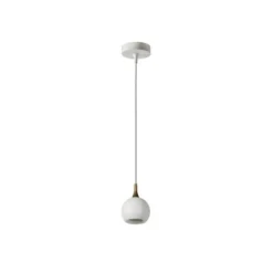 Lucide FAVORI - Hanglamp - Ø 9 cm - 1xGU10 - Wit
