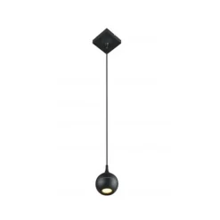 Lucide FAVORI Hanglamp Badk.-Zwart-1xGU10-50W-IP44-Metaal