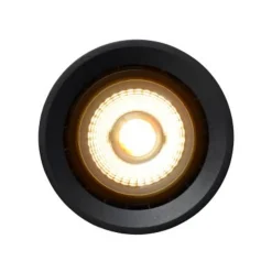 Lucide FEDLER Plafondspot Dim-to-warm GU10 Rond Zwart