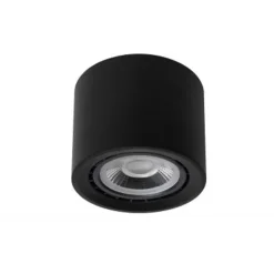 Lucide FEDLER Plafondspot Dim-to-warm GU10 Rond Zwart