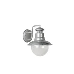 Lucide FIGO - Wandlamp Buiten - Ø 21,3 cm - 1xE27 - IP44 - Zink