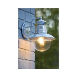 Lucide FIGO - Wandlamp Buiten - Ø 21,3 cm - 1xE27 - IP44 - Zink